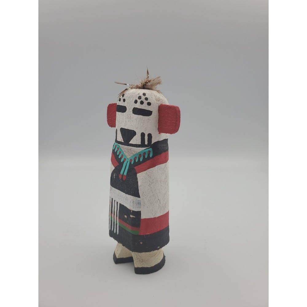 Native American Hopi Southwest Kachina Doll L. POOLEY Hopi SNOW - Picture 8 of 10